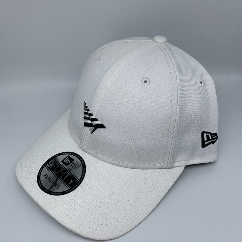 Paper Planes Roc Nation Hat Men White‎ 9Forty New Era Strap Back Cap - Picture 2 of 5